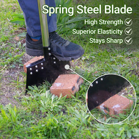 CKLT weed-scraper-11inch-wide-blade sharp blade for fast weed and debris removal