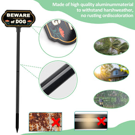 CKOK ground stake anchors the sign securely in soil