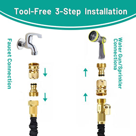 CL ZiYHC complete kit includes two male and two female connectors.