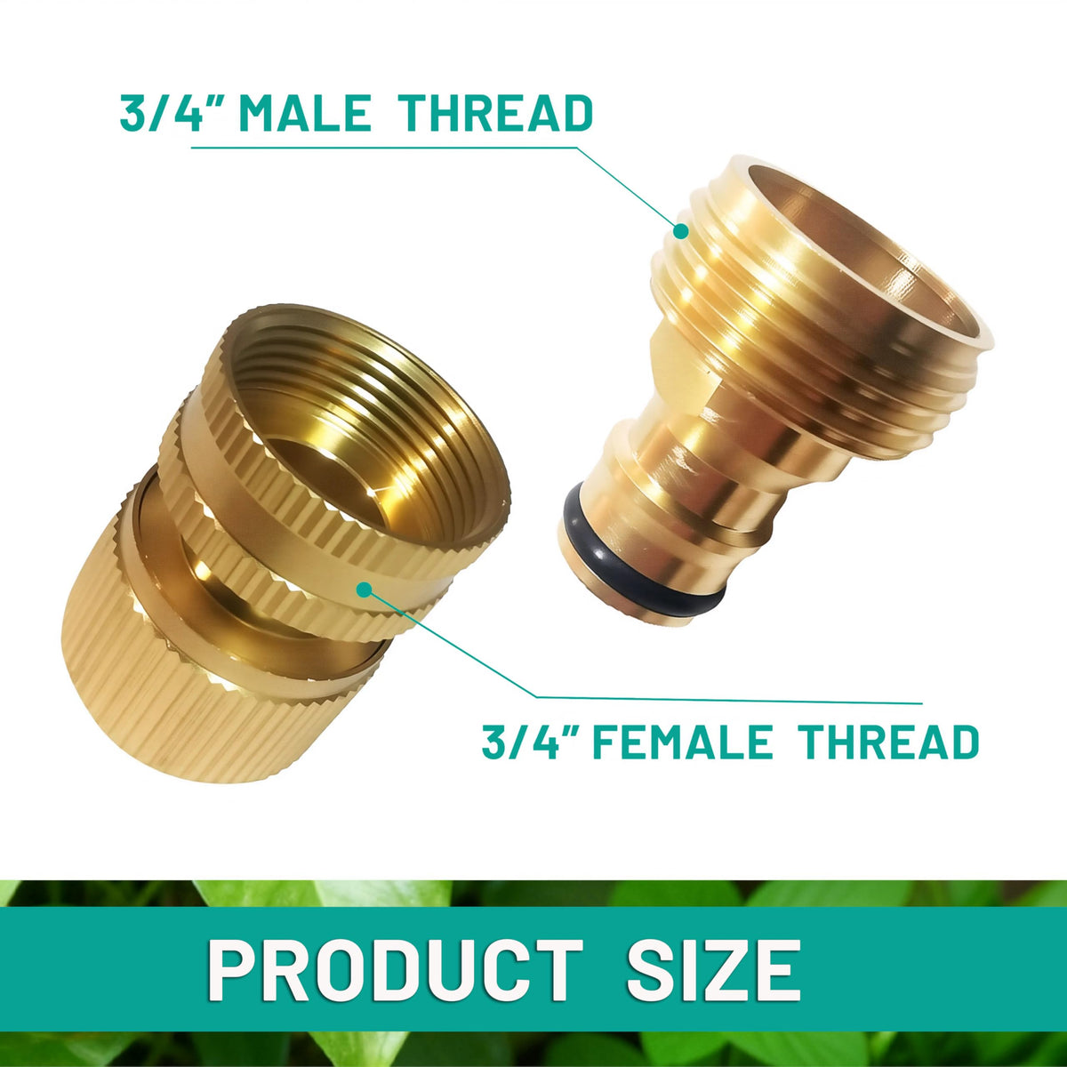 CL ZiYHC leak-proof seal with replaceable gaskets prevents drips.
