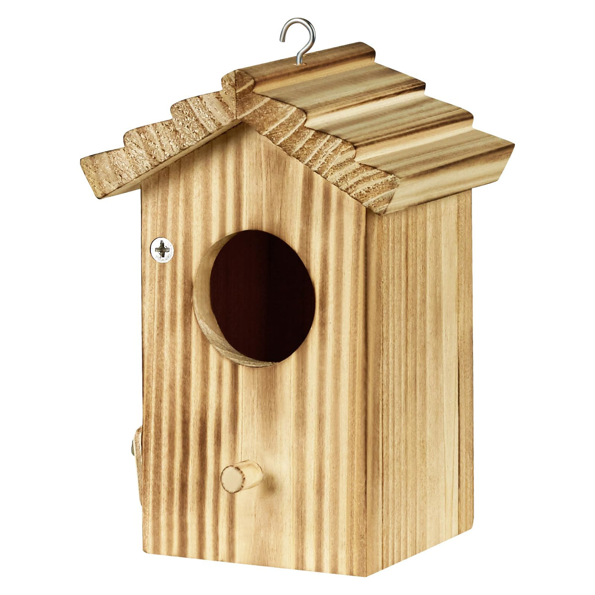 CLACKIBUKVYZ hummingbird house for outdoor hanging enhances garden wildlife activity