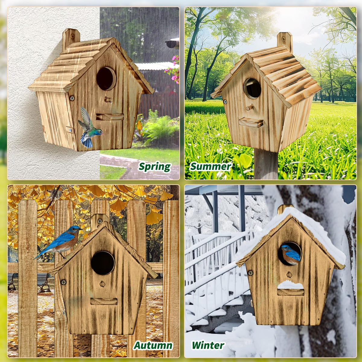 CLACKIBUKVYZ interior layout offers ample nesting space for small birds