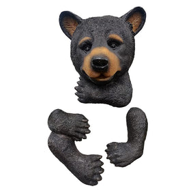 Claratut Bear Tree Peeker right foot adds playful garden character