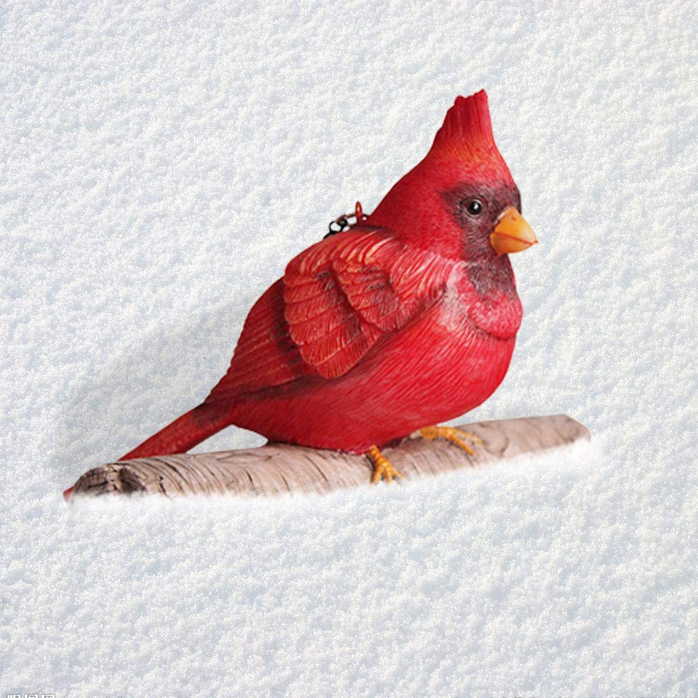 Claratut mini cardinal figurine designed for indoor or outdoor display