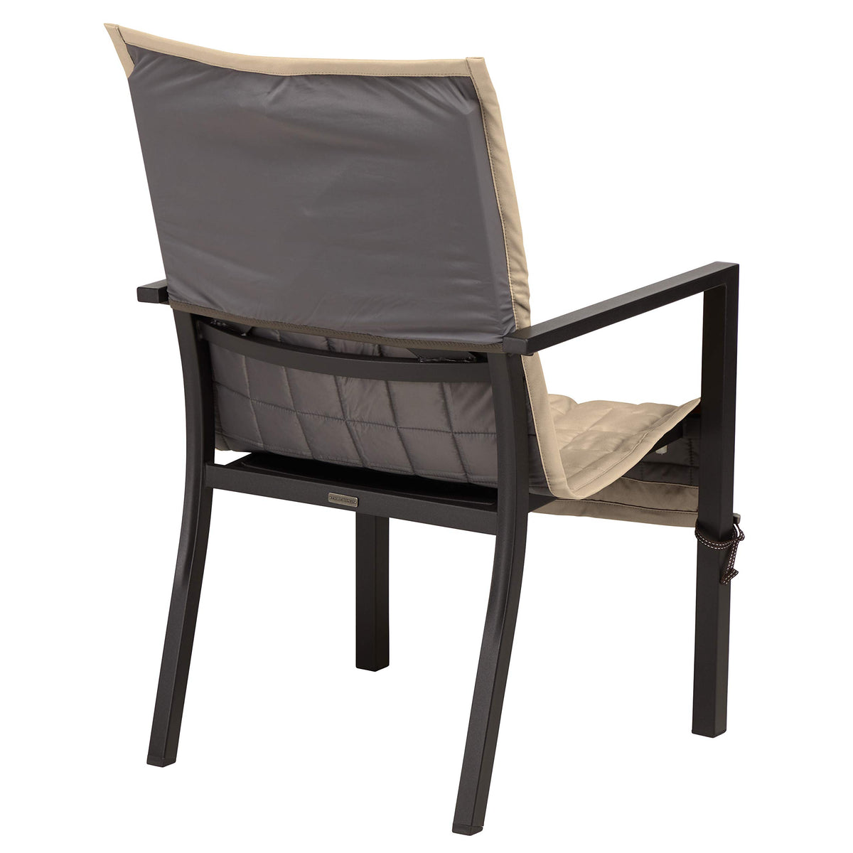 Montlake slipcover installation-ready, protecting chair cushions and frame