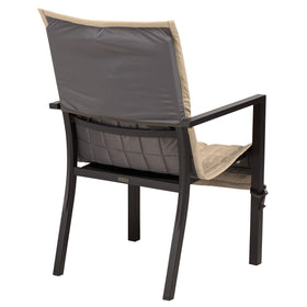 Montlake slipcover installation-ready, protecting chair cushions and frame