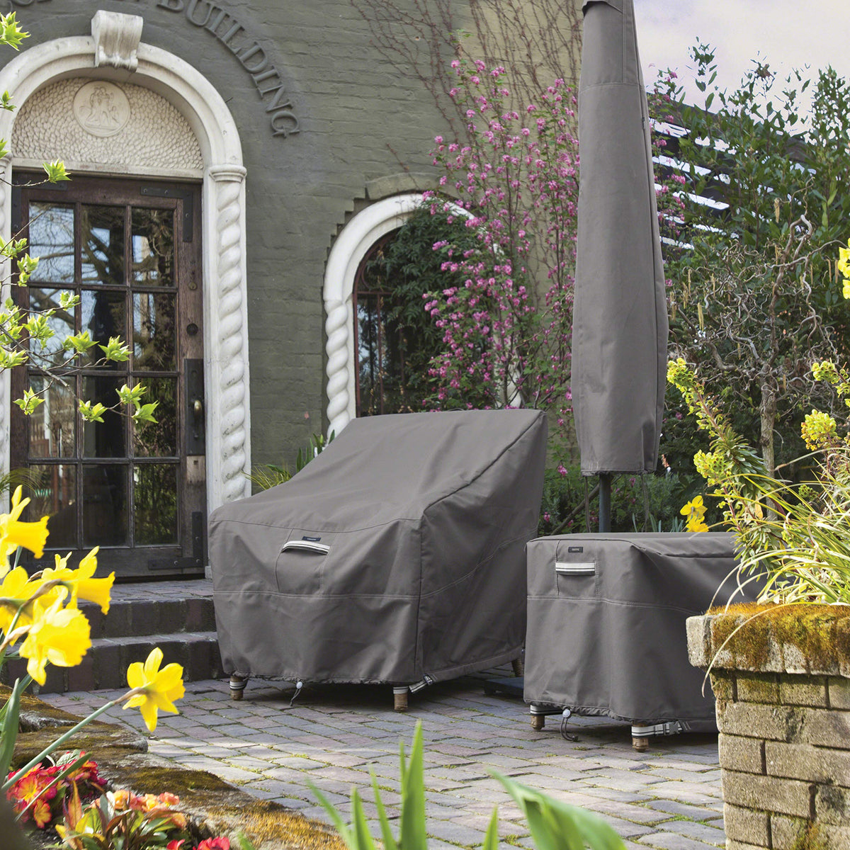 Classic Accessories Ravenna covers patio furniture sets for protection
