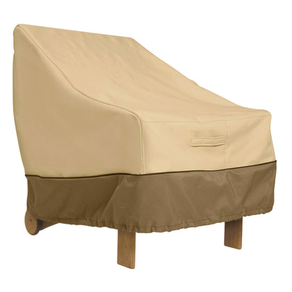 Classic Accessories Veranda Adirondack cover front view with weather-ready protection