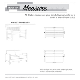 Classic Accessories Veranda durable stitching detail for long lasting use