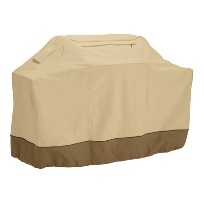 Classic Accessories Veranda grill cover top fabric close-up showing water-repellent protection