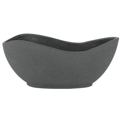 Classic Home & Garden Arc planter bowl with drain plug for precise watering of herbs.