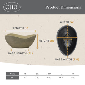 Classic Home & Garden Arc planter bowl lightweight, easy-to-move design for flexible layouts.