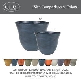 Honeysuckle planter suitable for indoor and outdoor spaces with diverse plants