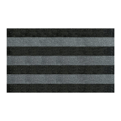 CLEAN MACHINE Astroturf Dirt Trapper Doormat at the front door showing dirt-hiding blades