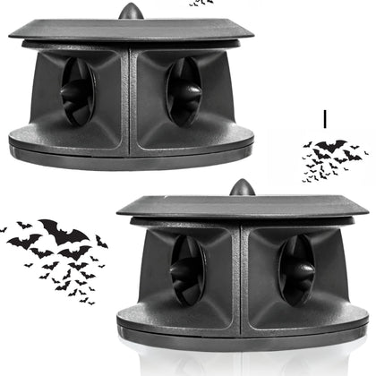 CLEANRTH BCS202 Bat-Blocker Pro front view shows compact housing for discreet installation