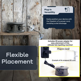 CLEANRTH BCS202 outdoor installation demonstrates easy placement on walls.