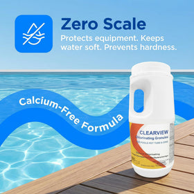 Compatibility with vinyl and saltwater systems for versatile use.