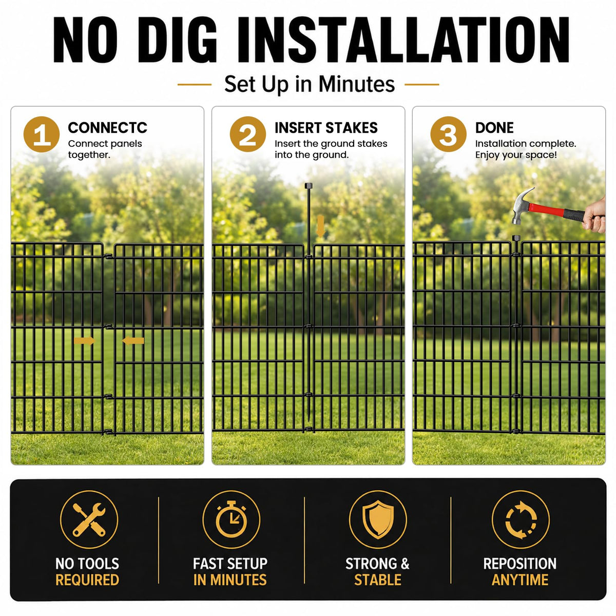 CLEASO flower-bed protection helps keep edges tidy and plants safe.