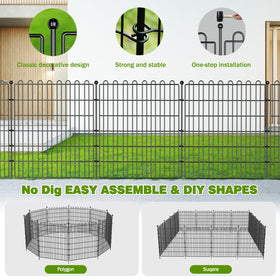 CLEASO modular expansion design lets you customize fence to fit spaces