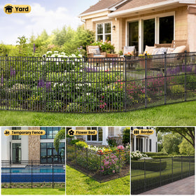 CLEASO easy installation with ground stakes saves time and preserves lawn.