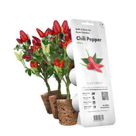 Click and Grow biodegradable seeds enabling eco-friendly indoor gardening.