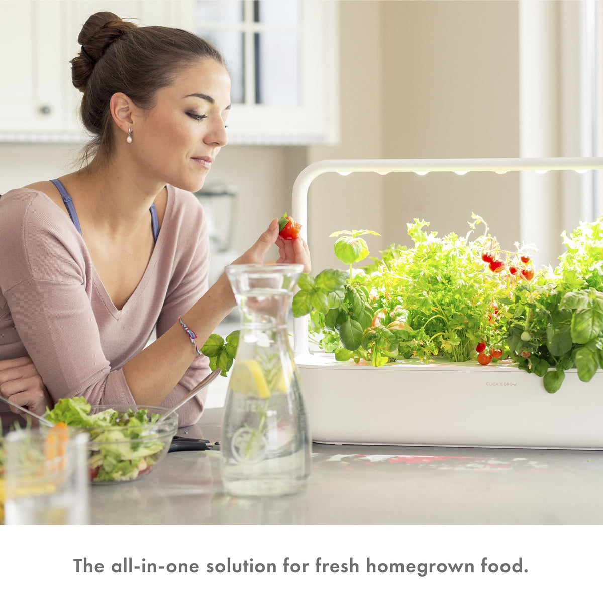 Click & Grow plant pods packaging ready for home gardening