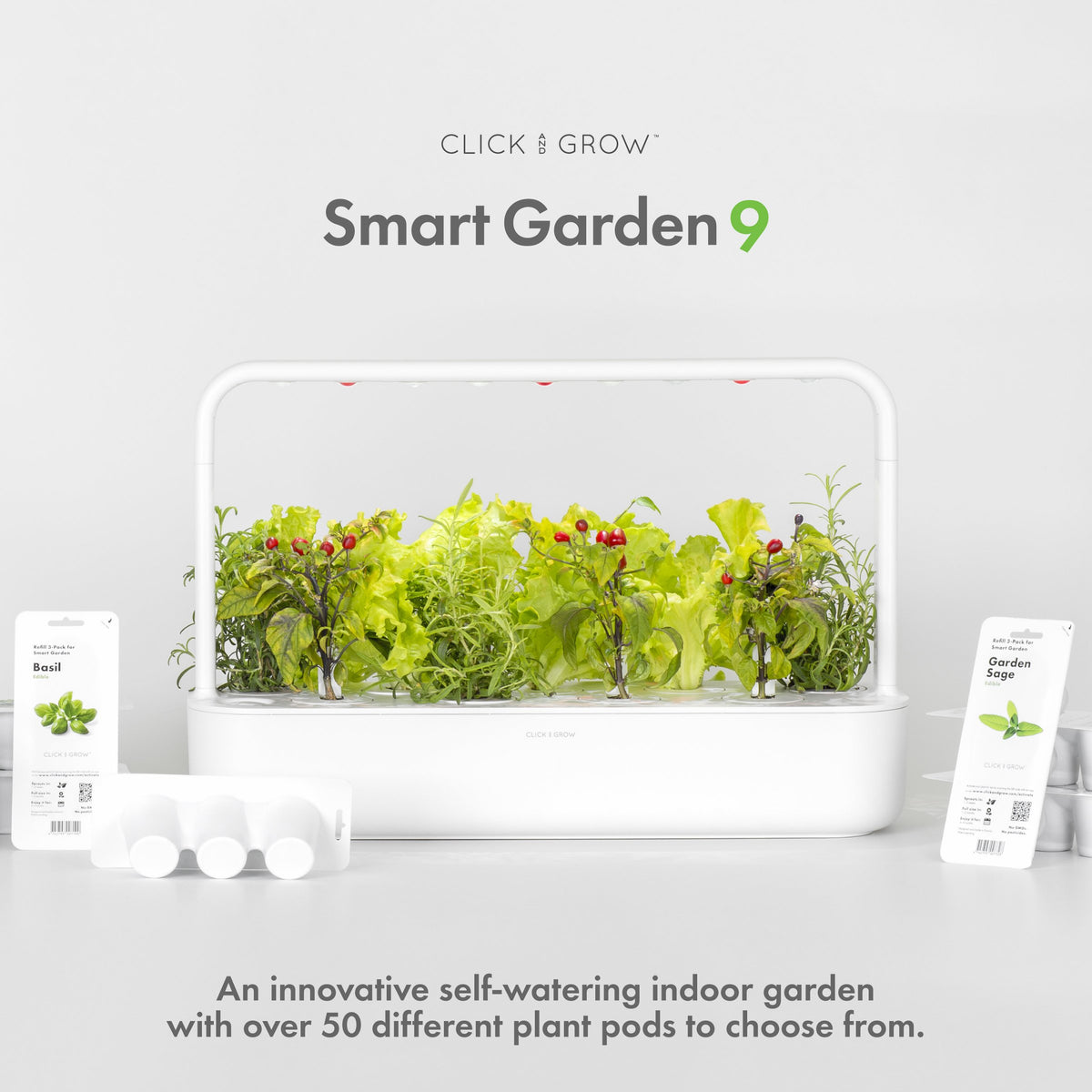 Click & Grow water level indicator hints when to refill for steady growth