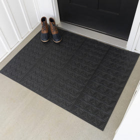 CLIMATEX residential front-entrance mat helps control mud and dirt