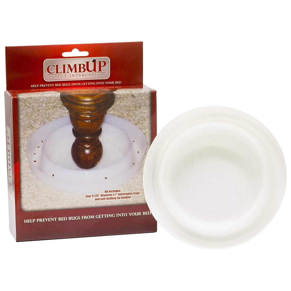 ClimbUp Insect Interceptor 4ct box for early bed bug detection.