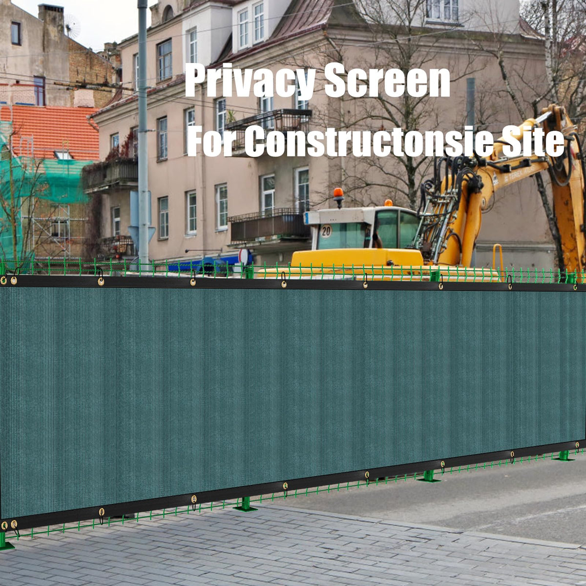 Cliselda HDPE mesh durability and outdoor longevity for fences.