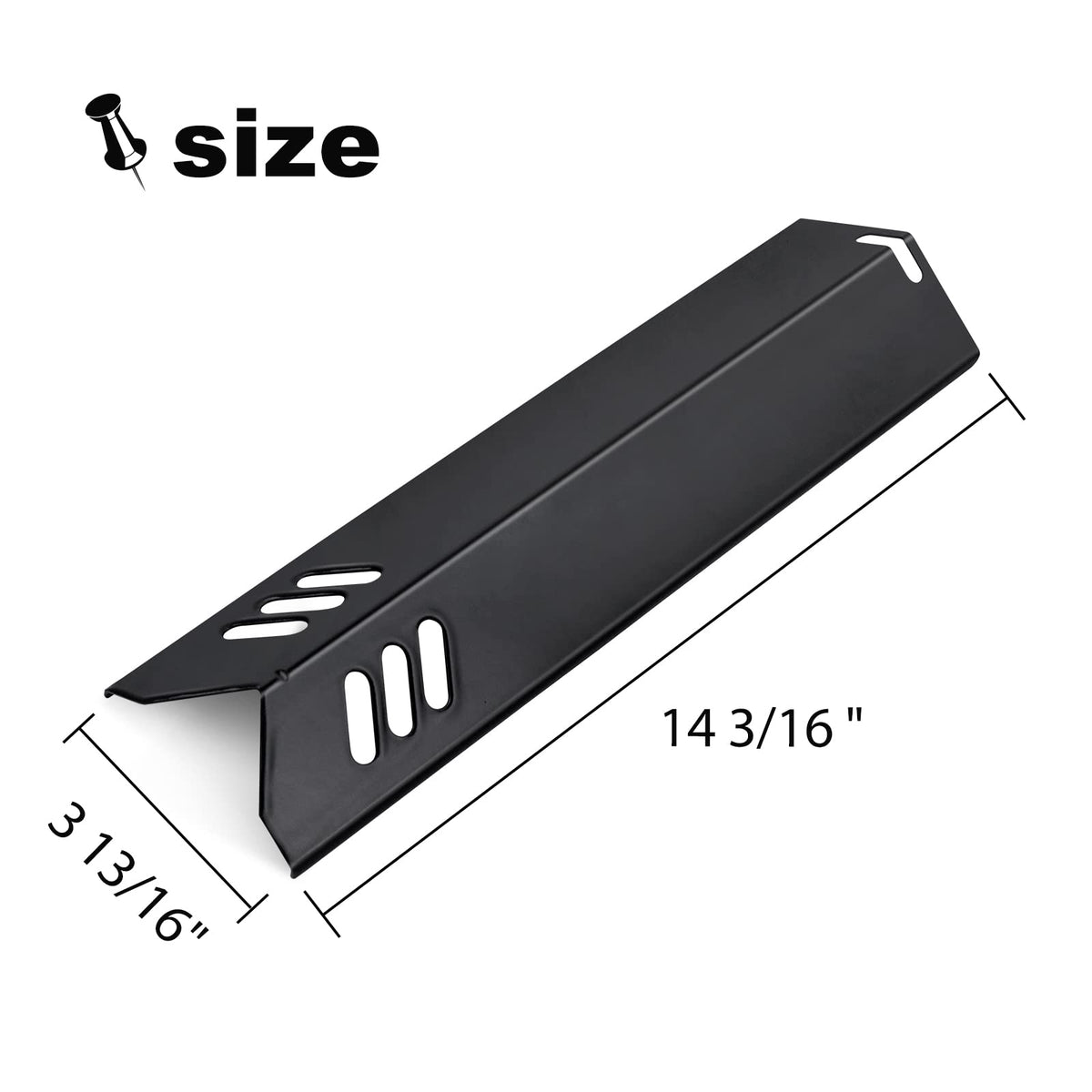 Clivimi porcelain burner covers for Uniflame grills improve durability and heat distribution.