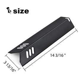 Clivimi porcelain burner covers for Uniflame grills improve durability and heat distribution.