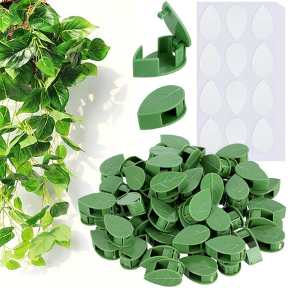 CllyCnny leaf-shaped plant clip for discreet vine support