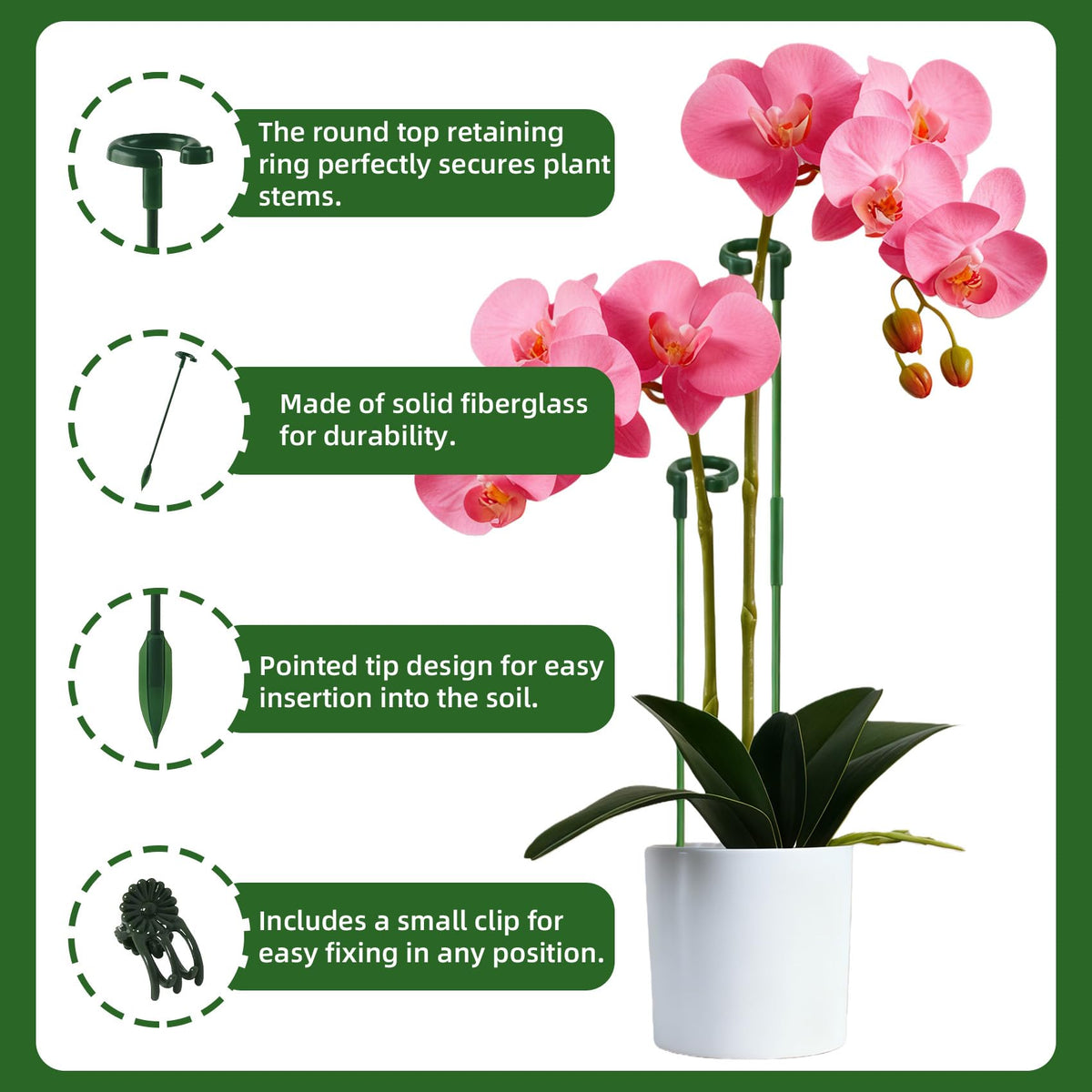 CllyCnny plant clips secure stems without damage for easy training.