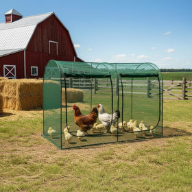 CLOCAL Crop Cage versatile enough for raised beds and poultry shelter