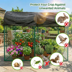 CLOCAL Crop Cage with zippered door for easy pruning and harvesting