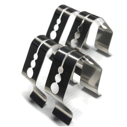 CLORY thermometer clip holds Maverick probes steady for accurate grill readings.