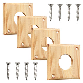 Cloud Fragrant 4-piece bluebird predator guard protects wooden boxes.