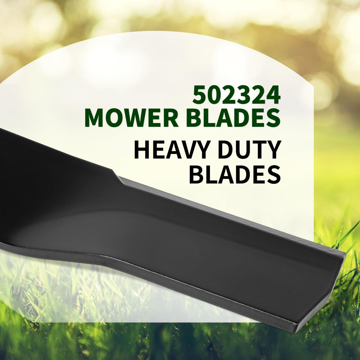 High-lift CLSR2U blades boost airflow for cleaner cuts