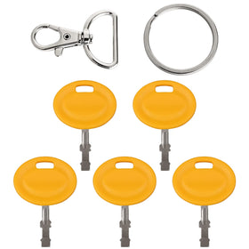 CLSR2U 5pcs spare ignition keys for Cub MTD lawn mowers provide reliable backups.