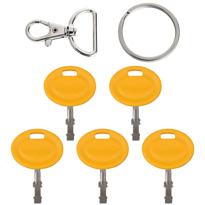 CLSR2U 5pcs spare ignition keys for Cub MTD lawn mowers provide reliable backups.