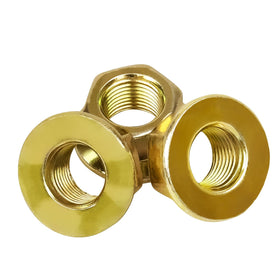 CLSR2U 712-0417 hex flange nut close-up for secure mower spindle connection