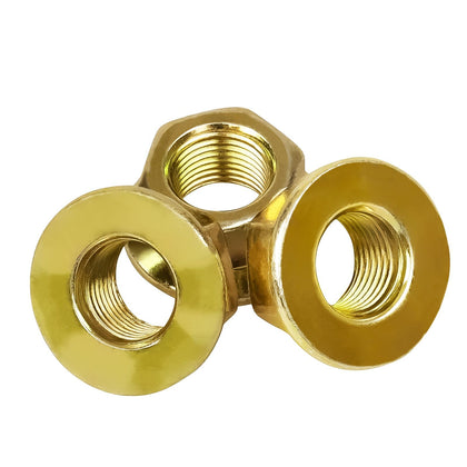 CLSR2U 712-0417 hex flange nut close-up for secure mower spindle connection