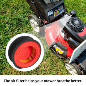 CLSR2U branding highlights compatibility with various lawncare mowers.