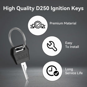 CLSR2U D250 keys packaging—compact, protected storage.