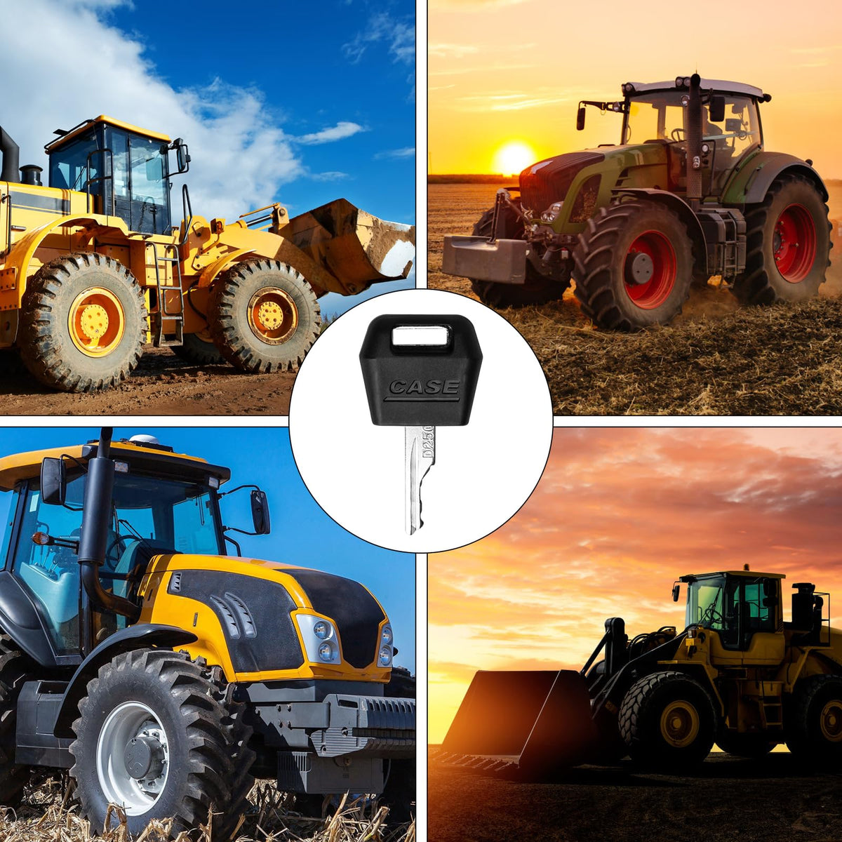 CLSR2U replacement kit—five keys for the Case IH fleet.