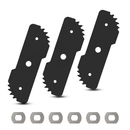 CLSR2U EB-007 7-1/2-inch edger blade close-up for sharp, clean lawn edges.