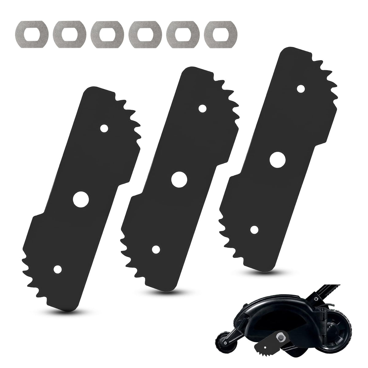 Clear edge results with CLSR2U EB-007 edge hog blade during cutting tasks.