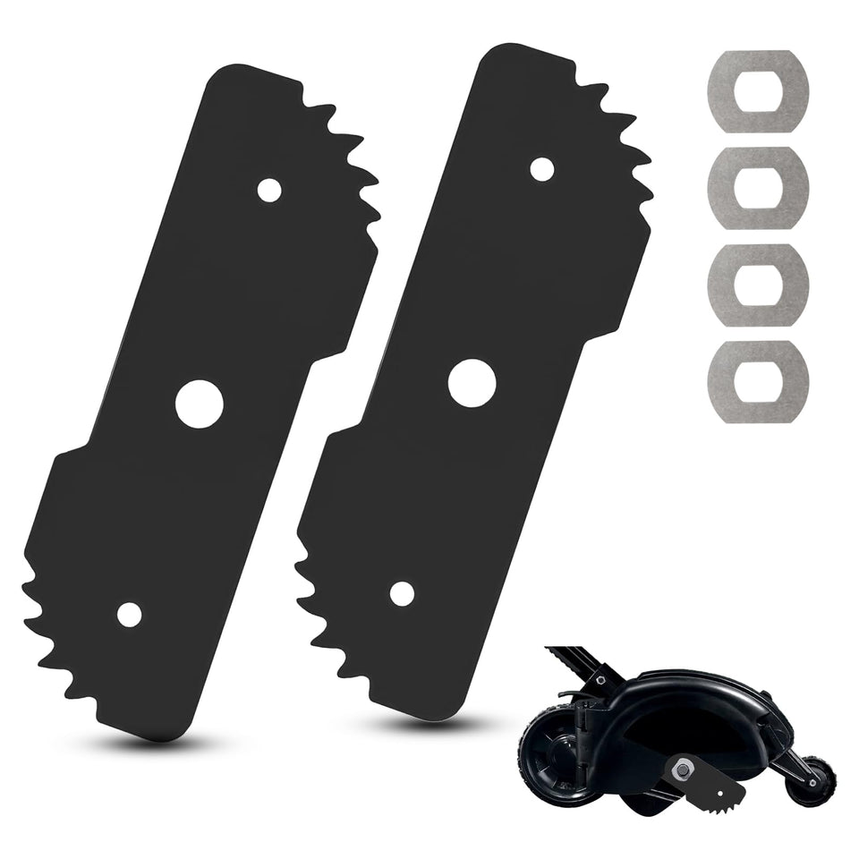 CLSR2U EB-007 edger blade front view, rugged steel for durable edging.