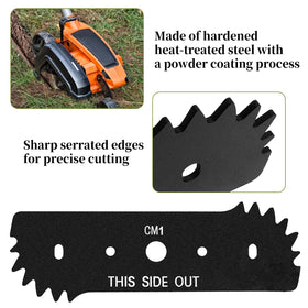 CLSR2U blade compatible with Craftsman 7.5-inch models for versatility.